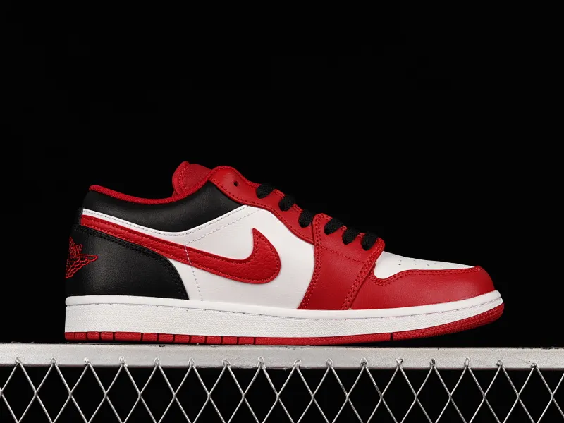 All categories Air Jordan Jordan series basketball shoes Air Jordan 1 Low G version pure original Air Jordan 1 Low AJ1 Joe 1 red white black sports culture basketball shoes 553558-163